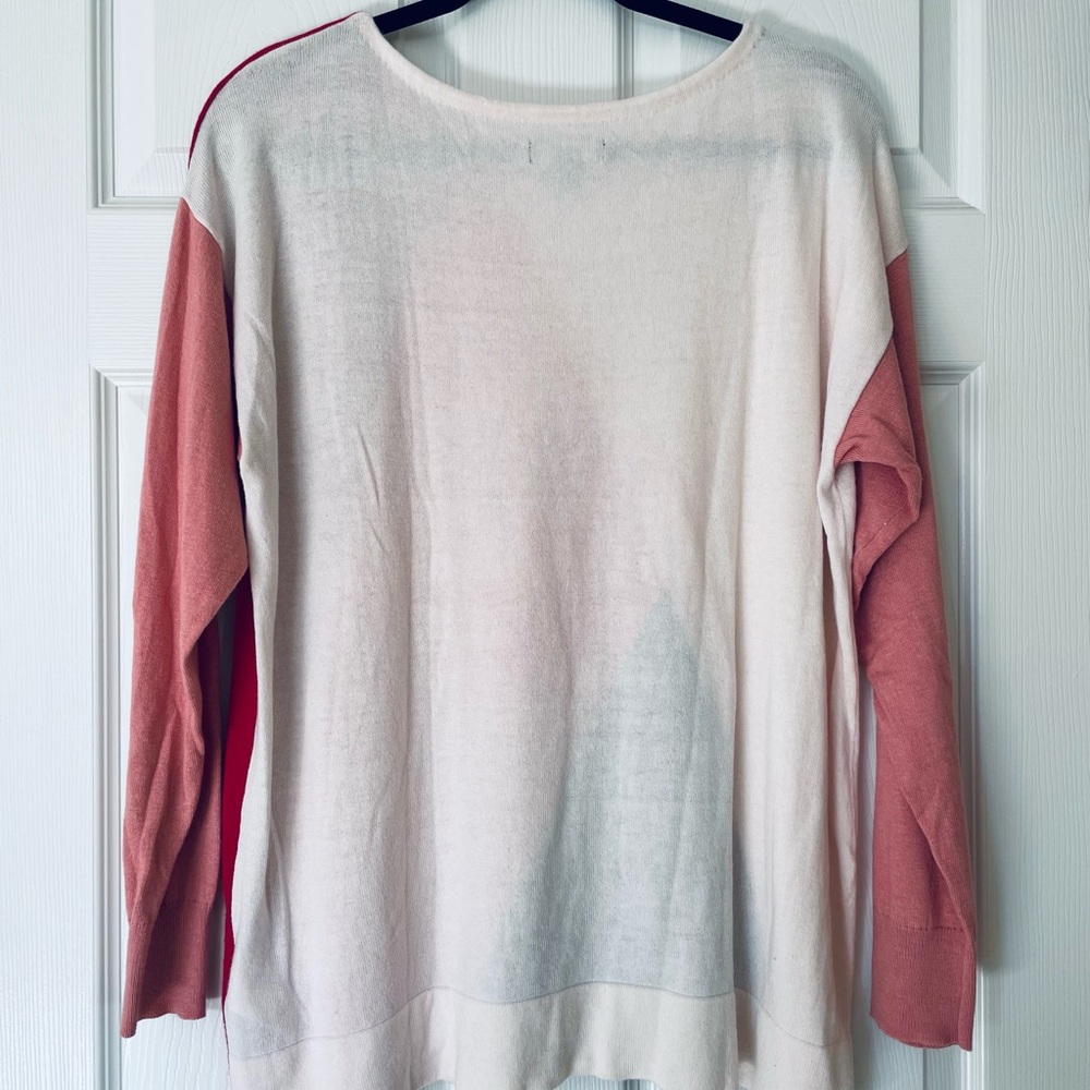 🔥 Chaps Geometric Colorblock Sweater - Picture 2 of 5